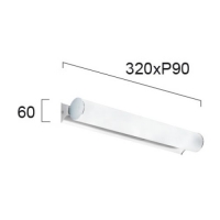 Аплик 2/Светлини Fibi 2 x Макс. 28W 220-240V AC IP20 Аплик Fibi 2 x Max 28W 220-240V AC IP20 Осветление за баня