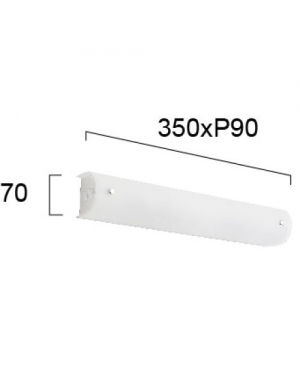 Аплик L:350 Taylor 2 x Max 40W 220-240V AC IP20 Осветление за баня