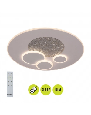 Мултифункционална LED плафониера с дистанционно ALIS LED ∙ 64W ∙ CCT ∙ 3000-6000K LED плафони без сензори