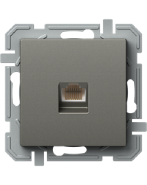Розетка RJ45 UTP cat.5е цвят Титан Logiq TEM TEM LOGIQ