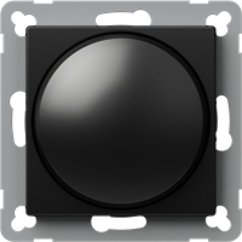 Димер ротативен R=10-250W LED=0-100VA цвят Черен Logiq TEM TEM LOGIQ