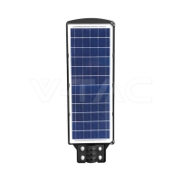 12W LED Соларна Улична Лампа Пластик 6000K Черно Тяло LED соларно осветление