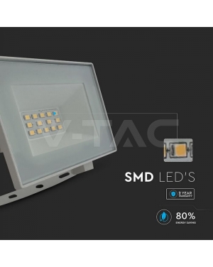 10W LED Прожектор 6500K Бяло Тяло LED екстериорно осветление