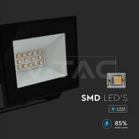 10W LED Прожектор 4000K Черно Тяло LED екстериорно осветление