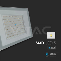 100W LED Прожектор 6500K Бяло Тяло LED екстериорно осветление
