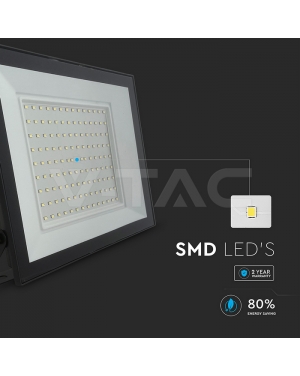 100W LED Прожектор 4000K Черно Тяло LED екстериорно осветление