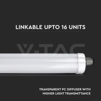 LED Влагозащитено Тяло G-Series CREE Chip 120см 36W 4000K Линейни LED тела за открит монтаж