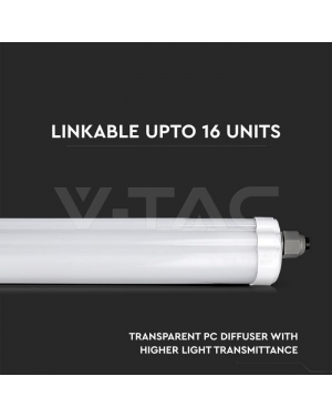 LED Влагозащитено Тяло G-Series CREE Chip 120см 36W 6500K Линейни LED тела за открит монтаж