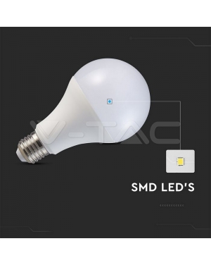 LED Крушка 20W E27 A65 Термо Пластик 6400K LED крушки Е27