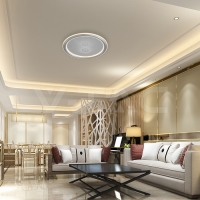 50W LED Таванна Лампа 3в1 Димираща IR Дистанционно Сиво Тяло 50W LED Таванна Лампа 3в1 Димираща IR Дистанционно Сиво Тяло LED плафони без сензори