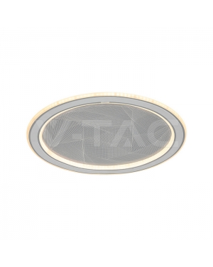 50W LED Таванна Лампа 3в1 Димираща IR Дистанционно Сиво Тяло LED плафони без сензори