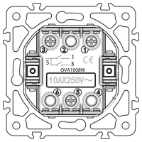 Сериен ключ 2 мод, бял, OVAL OVAL КЛЮЧОВЕ И КОНТАКТИ СЕРИЯ (БЕЛИ МЕХАНИЗМИ)