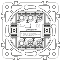 Девиаторен ключ 2 мод, бял, OVAL OVAL КЛЮЧОВЕ И КОНТАКТИ СЕРИЯ (БЕЛИ МЕХАНИЗМИ)