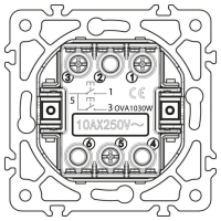 Превключвател за щори, бял, OVAL OVAL КЛЮЧОВЕ И КОНТАКТИ СЕРИЯ (БЕЛИ МЕХАНИЗМИ)