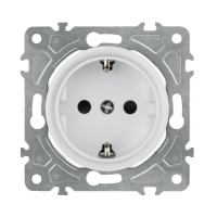 Контакт ШУКО 2P+E 16A ,бял, OVAL OVAL КЛЮЧОВЕ И КОНТАКТИ СЕРИЯ (БЕЛИ МЕХАНИЗМИ)