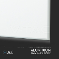 LED Панел 40W 600 x 600 мм 6400K Вкл. Драйвер LED панели за външен монтаж на осветление