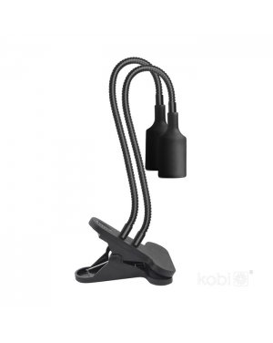 Настолна лампа PLANTY CLIP B DUO 1xE27 черна Kobi Design