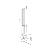 LED лампа за отглеждане на растения LED VITARO 3 CLIP 10W Kobi Design