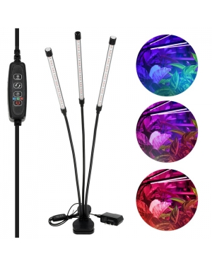LED лампа за отглеждане на растения LED VITARO 3 CLIP 10W Kobi Design