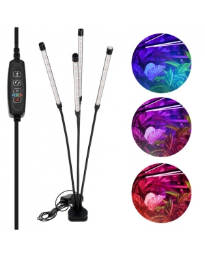 LED лампа за отглеждане на растения LED VITARO 4 CLIP 10W Kobi Design