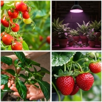 LED крушка за отглеждане на растения LED PLANTY B E27 7W E27 1200K Черна