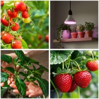 LED крушка за отглеждане на растения LED PLANTY B E27 7W E27 1200K Бяла