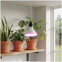 LED крушка за отглеждане на растения LED PLANTY B E27 7W E27 1200K Бяла