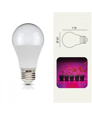 LED крушка за отглеждане на растения LED PLANTY GS E27 11W E27 1200K