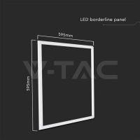 48W LED Борд Панел 595x595мм 3в1 