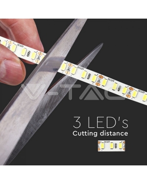 LED Лента SMD5730 - 120/1 High Lumen Топло Бяла Невлагозащитена 12V LED ленти