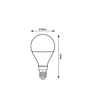 79003 SMD-LED, смарт крушка, бял