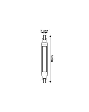 79099 SMD-LED, крушка, бял