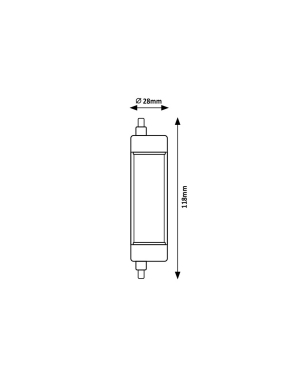 79098 SMD-LED, крушка, бял