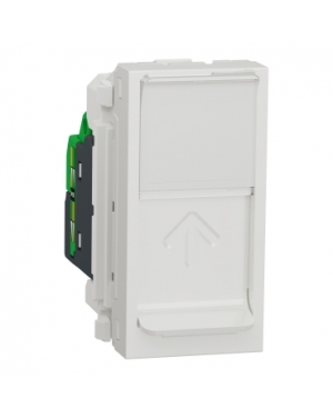 Розетка RJ45, кат. 6A FTP, 1 модул NEW UNICA контакти и ключове