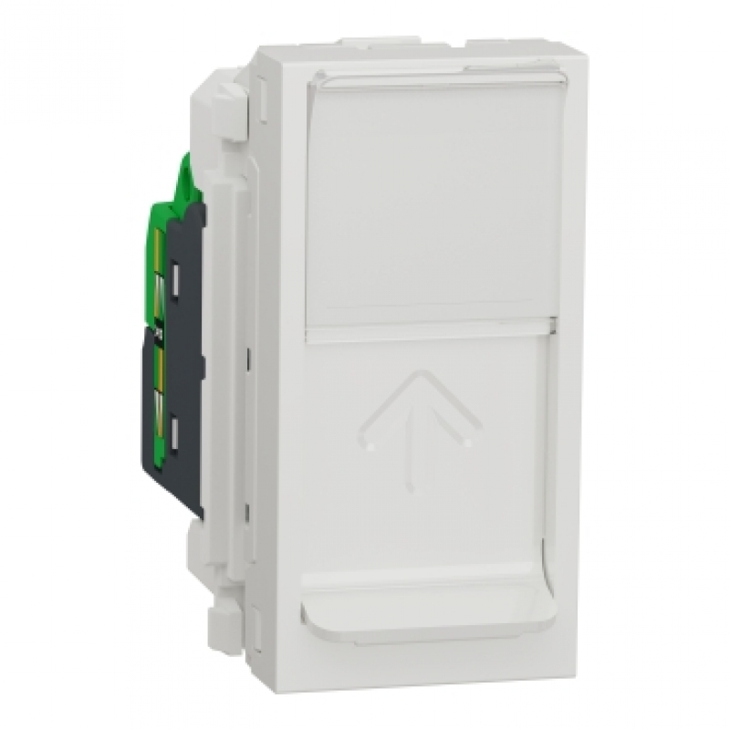 Розетка RJ45, кат. 6A FTP, 1 модул NEW UNICA контакти и ключове