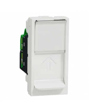 Розетка RJ45, кат. 6 UTP, 1 модул NEW UNICA контакти и ключове