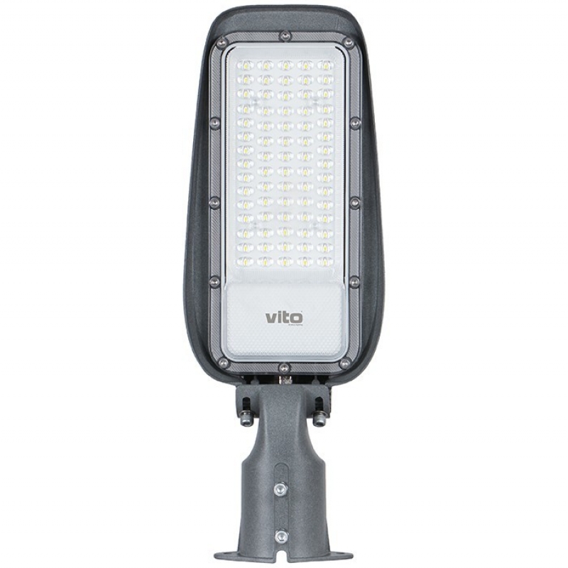 LED STREET LAMP TIGER 50W 6500K 6000lm 70°x135° IP65 IK08 4kV BLACK 3104430 VITO LED осветление