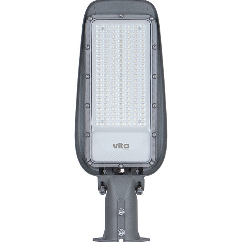 LED STREET LAMP TIGER 100W 6500K 12000lm 70°x135° IP65 IK08 10kV BLACK 3104450 VITO LED осветление