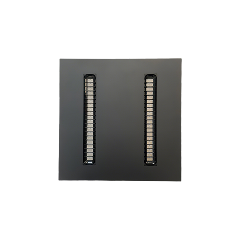 LED панел за октрит монтаж, 600х600, UGR<19, 40W, 4000K, 130 lm/W, 90°, 220V-240V AC, черен, IP20 LED панели