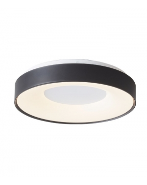 LED CEILING LAMP DESITA R25 Ø385xH80 25W 3xCCT (3000K/4000K/6500K) 2125Lm MAT BLACK 2027920 VITO LED осветление