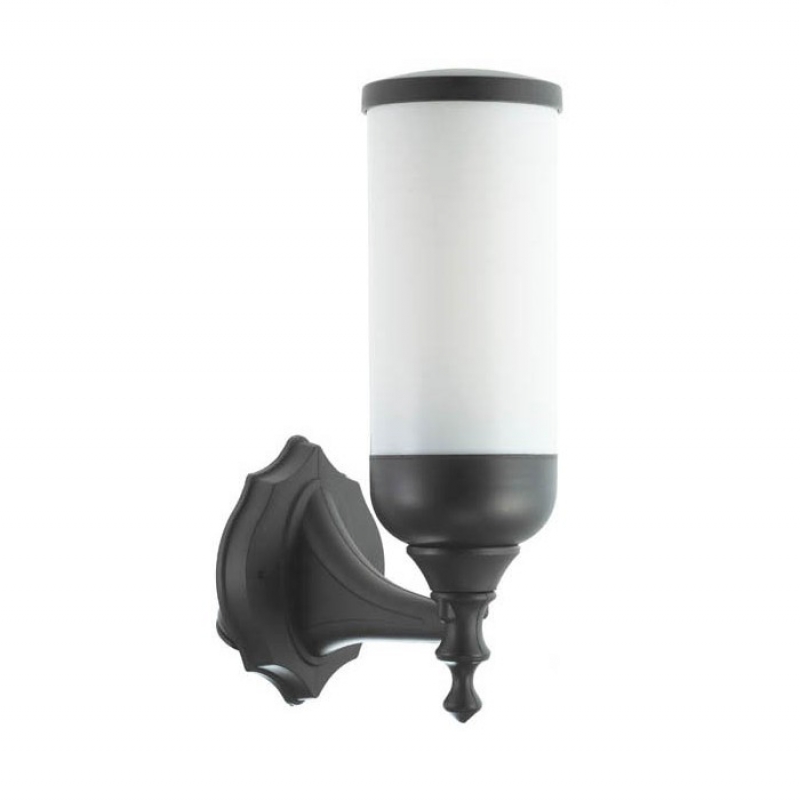 ФАСАДЕН АПЛИК TRIESTE-W 1xE27 IP44 Φ95x160x280mm ЧЕРЕН ЦВЯТ 3241730 VITO LED осветление