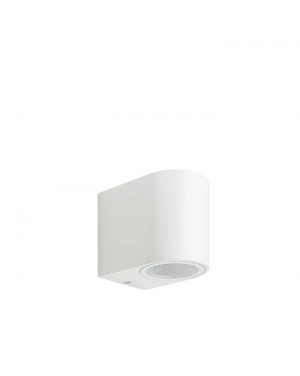 ФАСАДЕН АПЛИК SPIDER 1D GU10 98x80x67mm IP44 АЛУМИНИЙ БЯЛ ЦВЯТ 3230430 VITO LED крушки