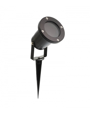 ГРАДИНСКО КОЛЧЕ LAGOS C GU10 IP65 Φ90x310mm ЧЕРЕН ЦВЯТ 3240510 VITO LED осветление