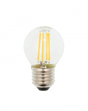 LED ФИЛАМЕНТНА КРУШКА LEDISONE-2-CLEAR ТОПЧЕ G45 4W 520Lm E27 2700K (ТОПЛА СВЕТЛИНА) 1514550 VITO LED крушки