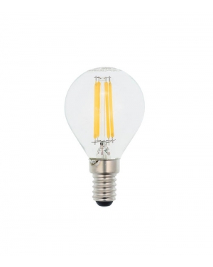LED ФИЛАМЕНТНА КРУШКА LEDISONE-2-CLEAR ТОПЧЕ G45 4W 520Lm E14 2700K (ТОПЛА СВЕТЛИНА) 1514520 VITO LED крушки