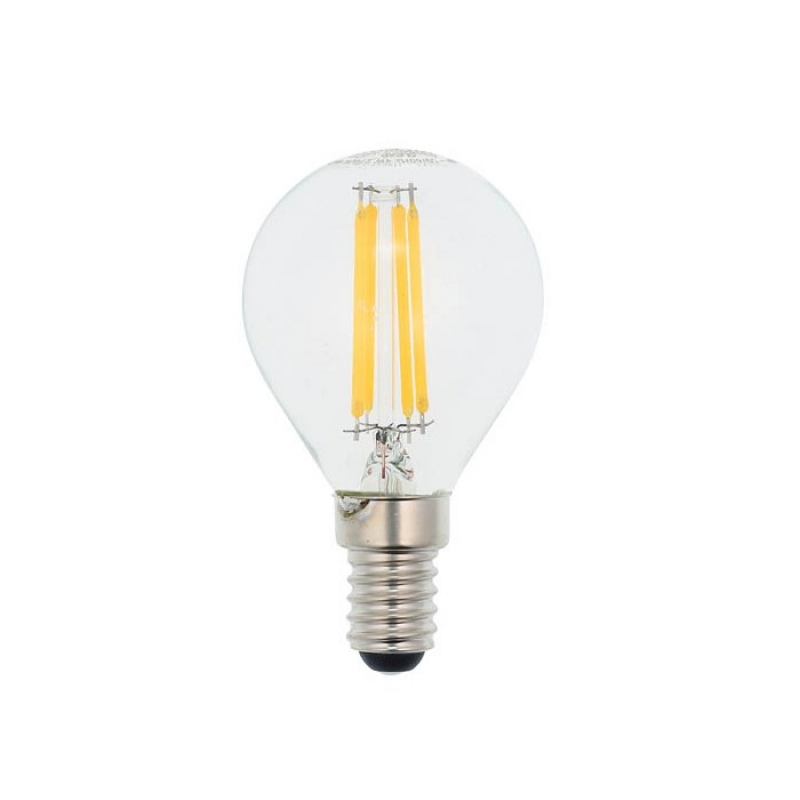 LED ФИЛАМЕНТНА КРУШКА LEDISONE-2-CLEAR ТОПЧЕ G45 6W 750Lm E14 6000K (СТУДЕНА СВЕТЛИНА) 1519080 VITO LED крушки