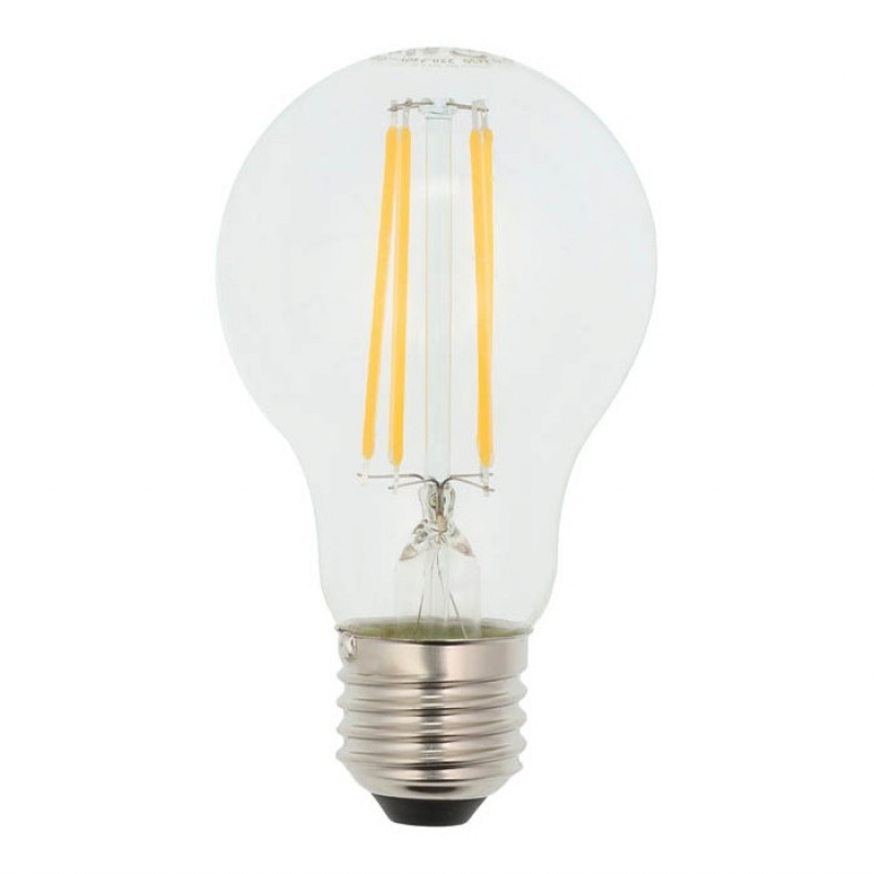 LED ДИМИРУЕМА ФИЛАМЕНТНА КРУШКА LEDISONE-2-CLEAR A60 E27 8W 1040Lm 6400K (СТУДЕНА СВЕТЛИНА) 1518330 VITO LED крушки