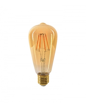 LED ДИМИРУЕМА ФИЛАМЕНТНА КРУШКА LEDISONE-RETRO ST64 E27 8W 880Lm 2500K (ТОПЛА СВЕТЛИНА) 1513910 VITO LED крушки