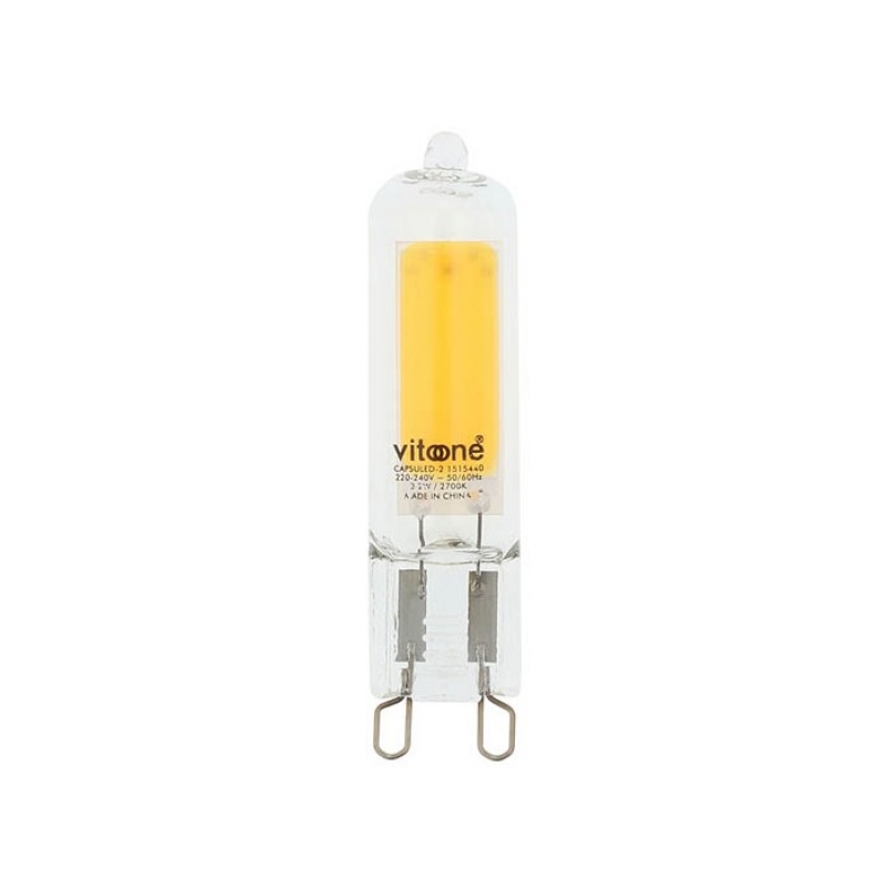 LED КРУШКА CAPSULED-2 G9 3.2W 345Lm 6400K (СТУДЕНА СВЕТЛИНА) 1515460 VITO LED КРУШКА CAPSULED-2 G9 3.2W 345Lm 6400K (СТУДЕНА СВЕТЛИНА) 1515460 VITO LED крушки