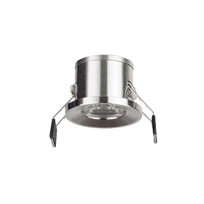 LED СПОТ ЗА ВГРАЖДАНЕ RITA 2 КРЪГЪЛ 1W 105Lm 6000K (СТУДЕНА СВЕТЛИНА) Φ53x30mm ХРОМ 2021590 VITO LED осветление